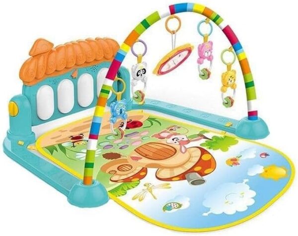 Jack Brown Baby Play Gym Piano Fitness Rack Mat
