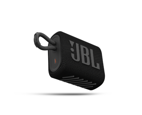 JBL Go 3 Waterproof Portable Bluetooth Speaker - Black